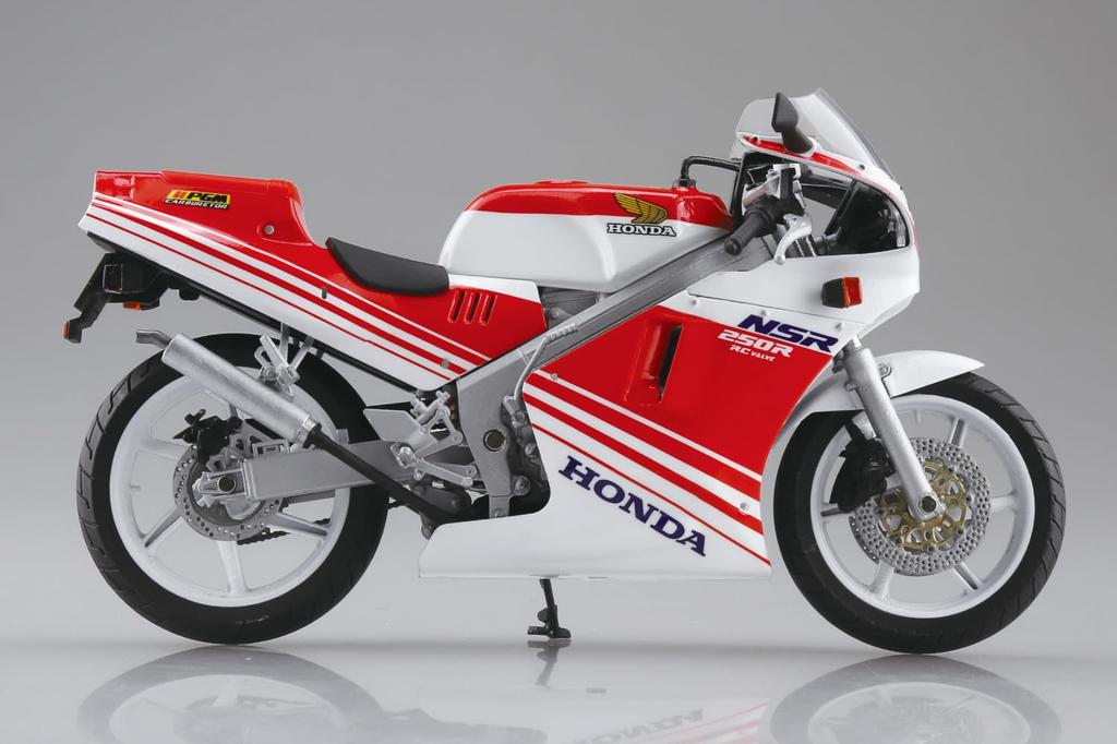 Skynet 1/12 Масштаб Готовый Honda NSR250R '88 Боевой красный/Белый Росс