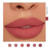 Набор жидких помад, ультраматовый бархатный, водостойкий, стойкий блеск для губ, телесный макияж, косметический набор