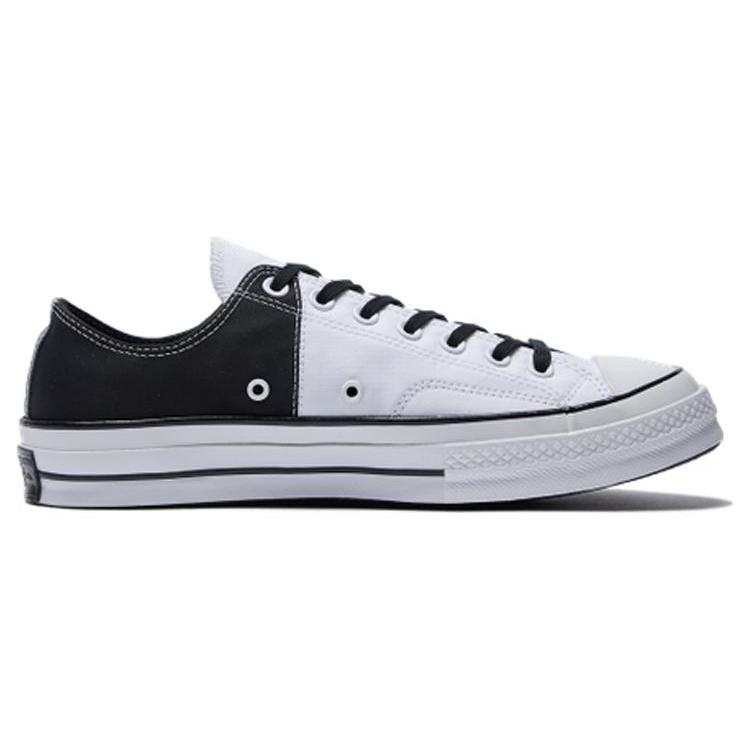 Converse Кеды 1970-х годов Низкие холщовые Унисекс Черно-белые 164090c