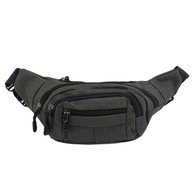 Мужская поясная сумка, водонепроницаемая поясная сумка Оксфорд, поясная сумка, мужская забавная сумка на молнии, дорожная нагрудная сумка