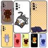 Cute Kawaii Blueberry Cat Funda For Samsung Galaxy A14 A24 A34 A54 A51 A71 A13 A23 A33 A53 A12 A22 A32 A42 A52 Case