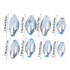 20Pcs Alloy Carbon Steel Hollow Olive Fishing Sinkers Assorted Weights 3g-10g Pack of 8 Fishing Accessories