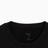 Puma Модная однотонная дышащая универсальная влагоотводящая мягкая приятная к коже футболка с коротким рукавом обычного кроя для женщин Топы Черный 527034-01