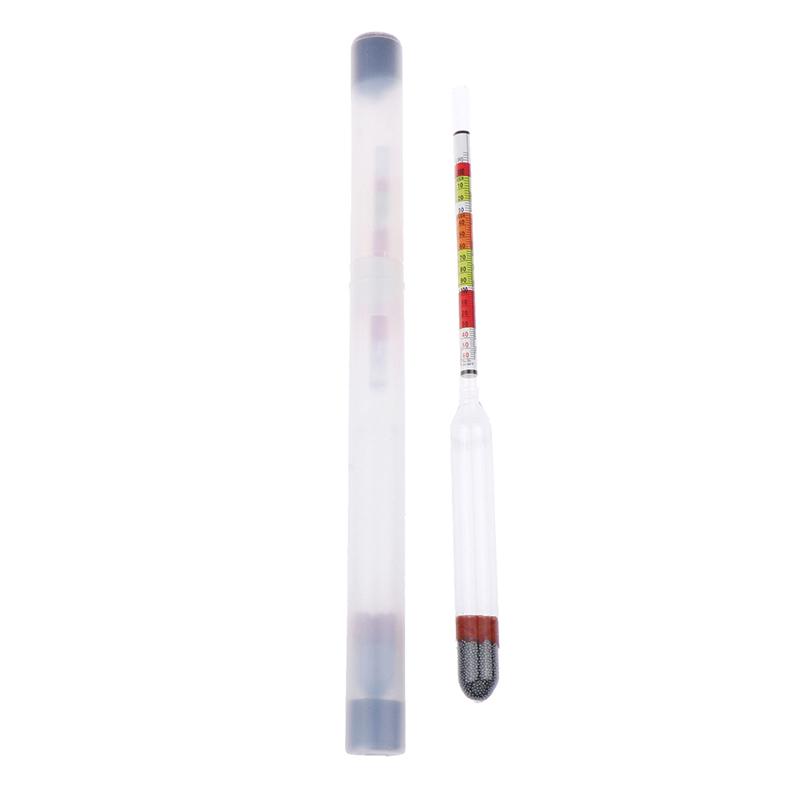 Triple Scale Hydrometer For Home Brew Wine Beer Cider Alcohol Testing 3 Scale Hydrometer Wine Sugar Meter Gravity Abv Tester