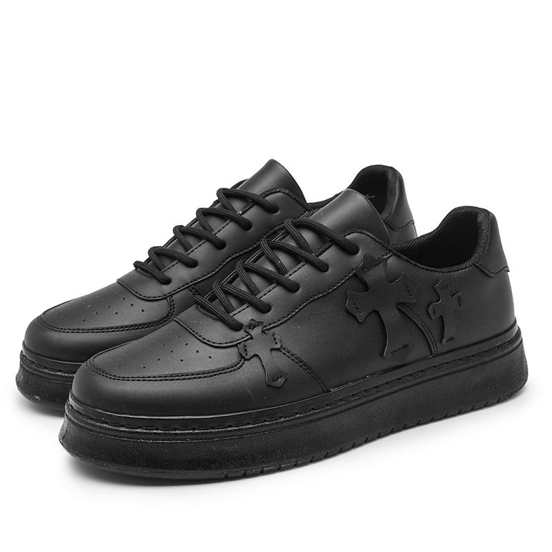 Croxin Board Shoes Студенческая модная универсальная уличная мужская обувь черного, хаки-серого цвета, спортивные кроссовки