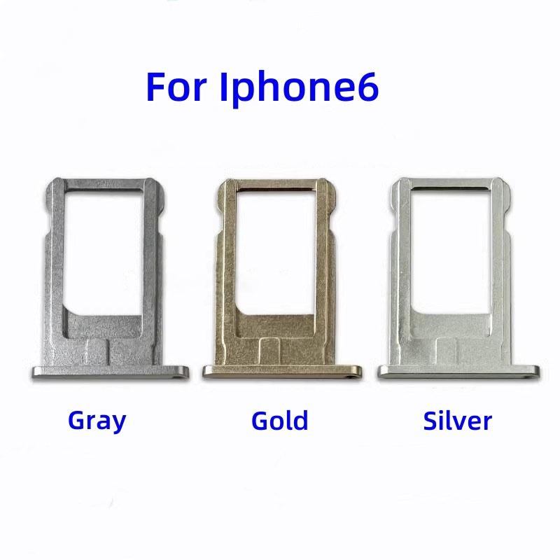 SIM Card tray For Iphone6/6S/6Plus/6Splus Card slot drawer Holder drawer chip card tray Sim Card Reader Socket for Iphone6SPlus