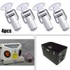 4PCS Hardware Cabinet Boxes Spring Loaded Latch Catch Toggle Hasp Mild Steel Hasp For Wood Box Clasp Closures Crate Lock