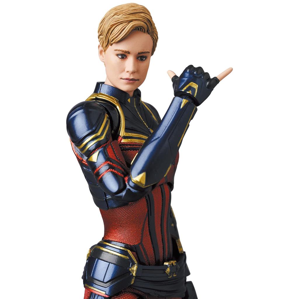 MAFEX CAPTAIN MARVEL Captain Marvel Endgame Height 150mm Painted Action Figure No.163 Ver. Approx.