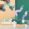 3D Luminou Pop Tube Toy Silicone Alpaca Unicorn Push It Bubble Balls Decompression Pipe Anti-stress Fidget Kids Adults Gifts