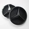 1pcs Grill Emblem Star Badge Front Grill Logo For Mercedes Benz W204 W205 W213 X253 A B C E S CLA GLB GLC GLE GLS Accessories