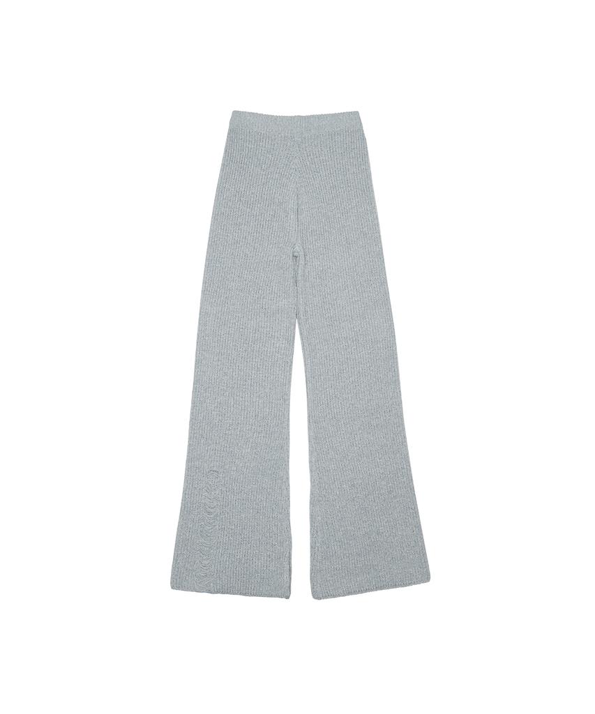LARTIGENT L3 Demage Knit Pants(Sky Blue)
