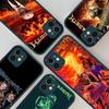Music Rock M-Megadeth For iPhone 16 15 13 12 14 11 Pro Max X XS MAX Color Case Matte Silicone Phone Cover