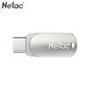 Netac U785C OTG Pen Drive USB 3.2 Gen 1 USB TYPE-C Encrypted Read Speed Up 110MB/S Compatible with Mobile Phones and Tablets Type-C Type-A Flash Disk