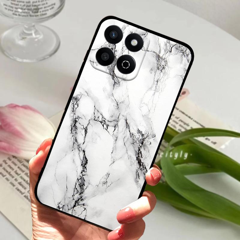 Чехол для Honor X7c 4G X 7c Геометрический дизайн Мягкий силикон ТПУ Задняя крышка телефона Для Huawei Honor X7c Ударопрочный бампер Сумки для телефона