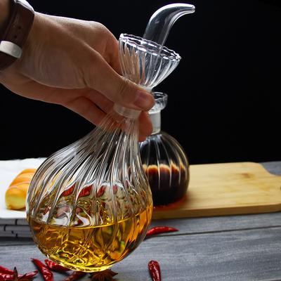 Стеклянная масленка из высокоборосиликатного стекла с крышкой, бытовые герметичные емкости для масла и уксуса, кухонный соусник, масленка, емкость для приправ