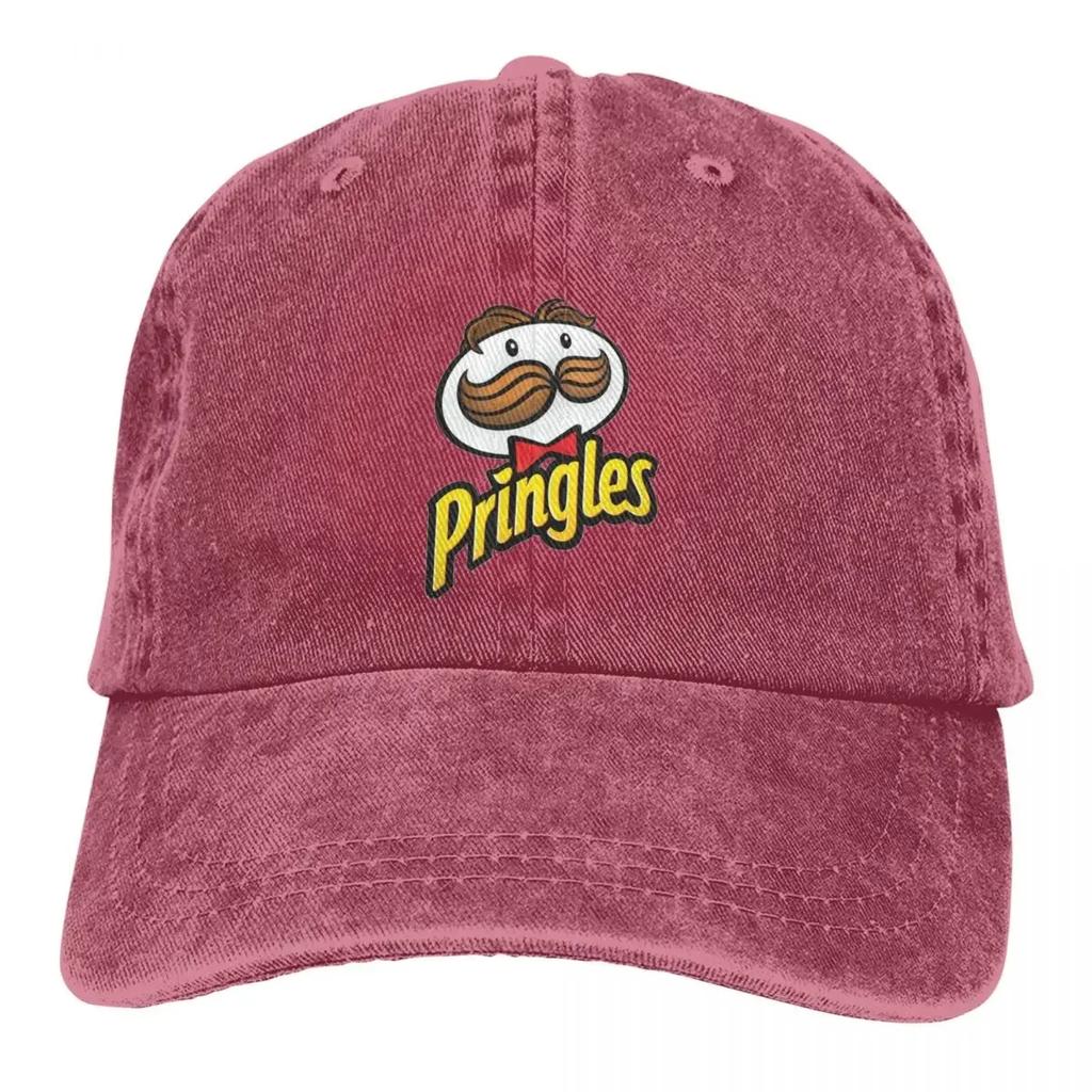 Potato Crisps Chips Baseball Caps Merch Vintage Distressed Washed PotatoBased Crisp Chip Snack Food Cap Adjustable Hat