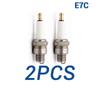 2PCS Spark Plug Torch E7C Replace for B7HS BR7HS HONDA 98076-57716 98076-57740 TOYOTA 90098-72024 90098-22645 SUZUKI 09482-00116