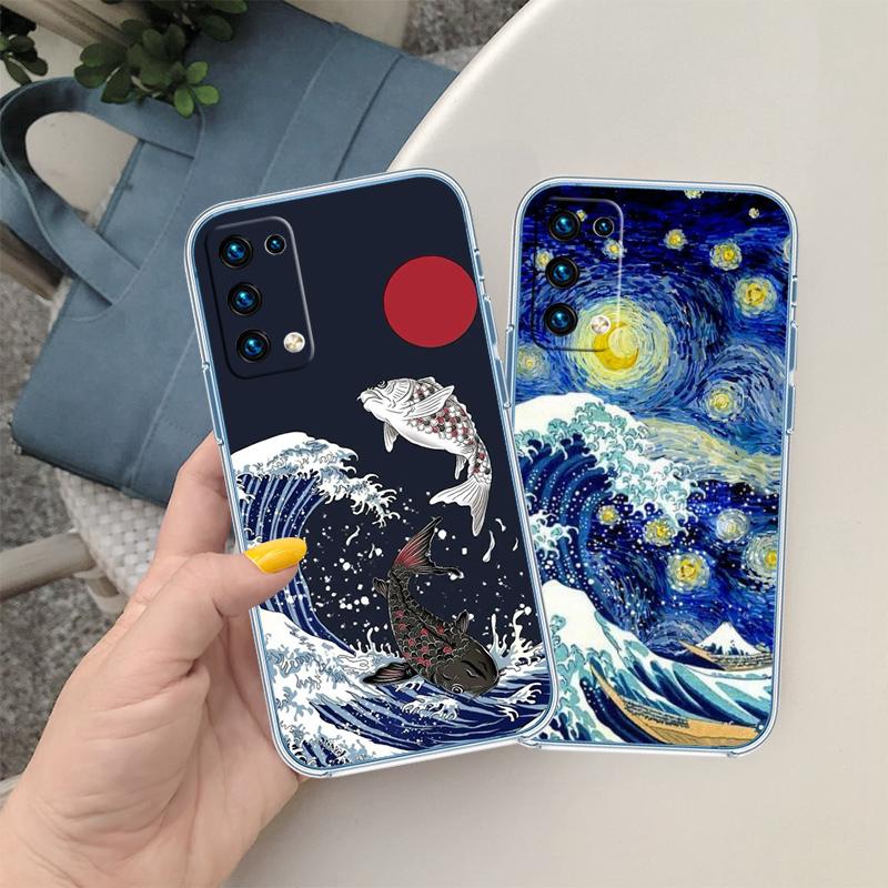 BH25 Великая волна у Канагавы Чехол для LG K22 K30 K40 K40S K41 K42 K50 K50S K51 K51S K52 K61 K62 K71 K92 Q60 Q61 V40 V50 V60