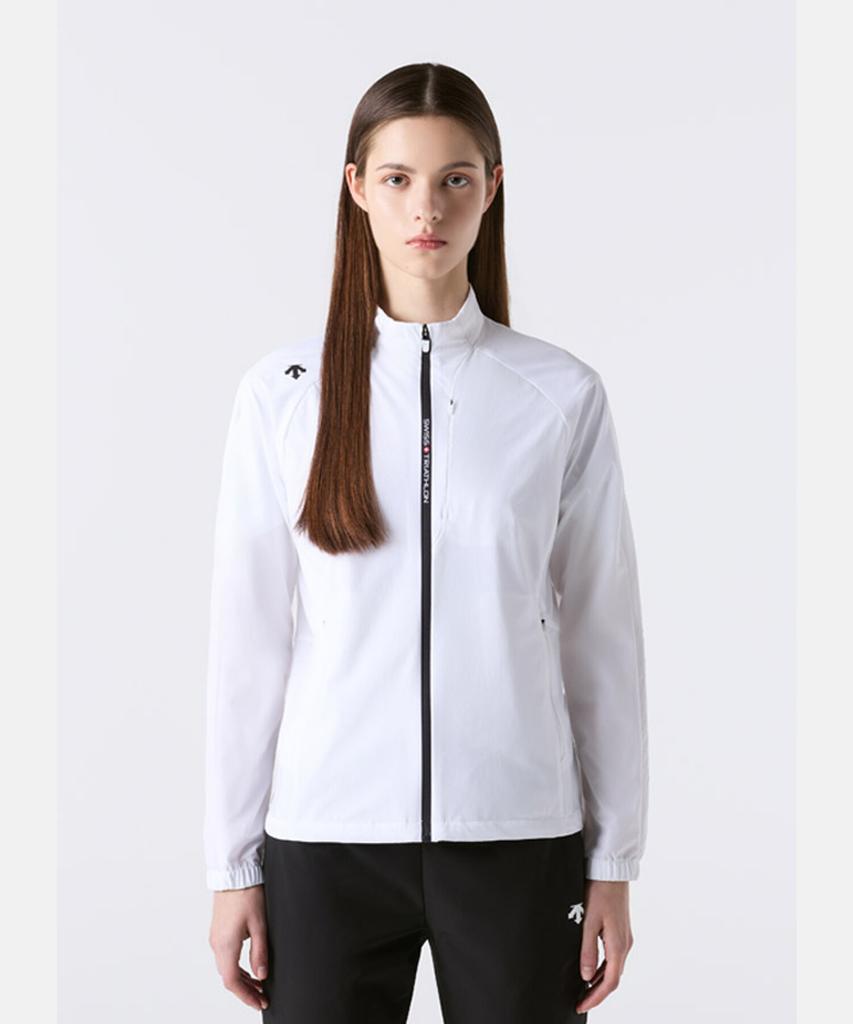 Descente Swiss Triathlon Training Woven Jacket White Sr123Iwt22 (B Type)