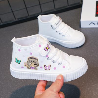 Детские парусиновые туфли 2025 осень новые дышащие тканевые туфли для воспитанников детского сада черные кеды для детей среднего и младшего возраста