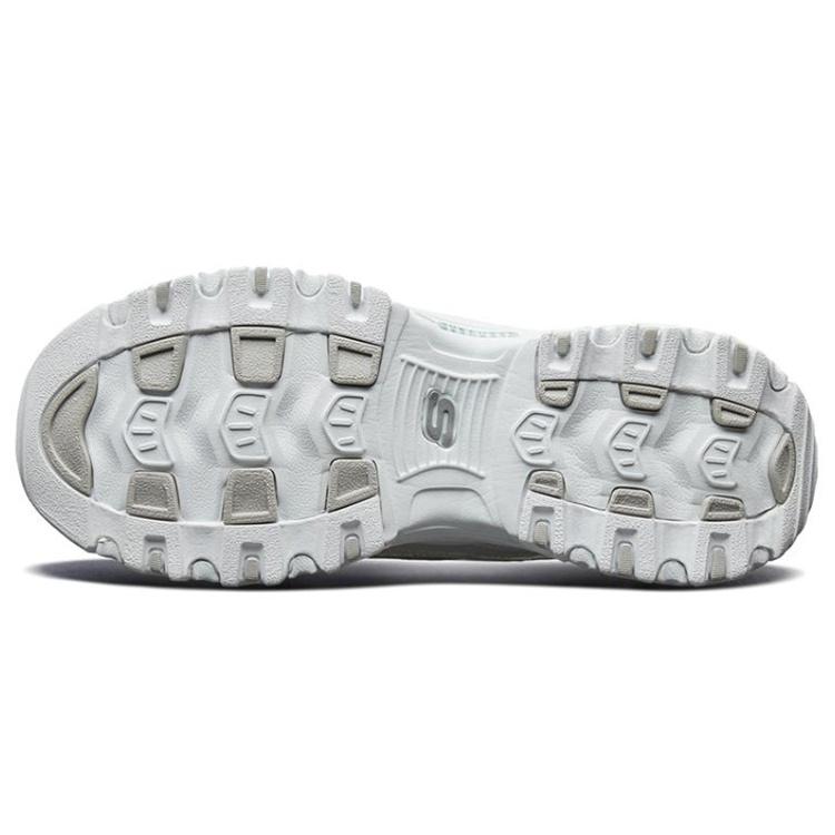 (WMNS) Кроссовки Skechers D'lites 1.0 GS White Женские 13144-WMLT