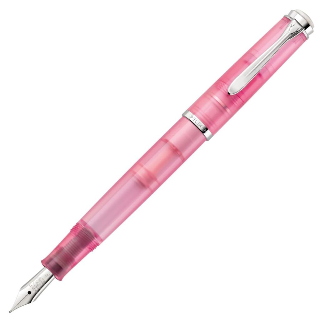 Pelikan Pelikan Fountain Pen M Medium Point Classic Demonstrator Rose Quartz M205 Limited Genuine Imported Product