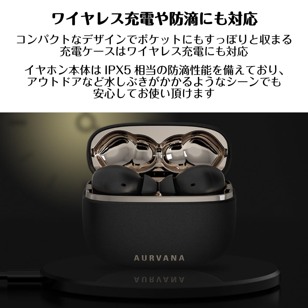 Креативные Aurvana Ace SXFI с двумя драйверами (Динамический драйвер 10 мм x MEMS) Полностью беспроводные наушники с пространственным звуком (HS-AVASFI-BK)