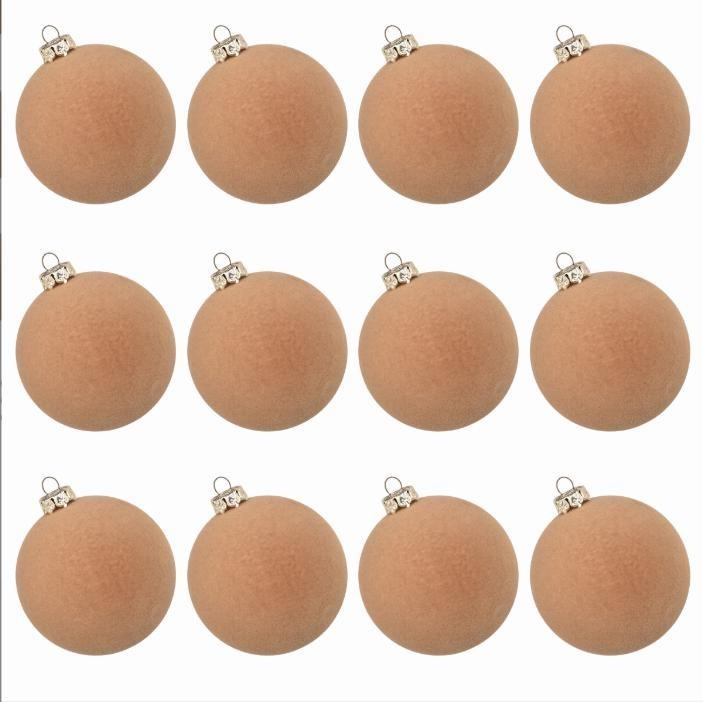 Бархат для рождественских украшений 12 шт. для украшения елки, каминной полки и окна