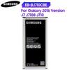 Оригинальный сменный аккумулятор EB-BJ710CBC EB-BJ710CBE для Samsung GALAXY 2016 J7 J7109 J7108 J710F J710K J710H NFC 3300 мАч