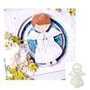 Metal Mold for DIY Supplies Metal Cutting Die Angel Girl Handsize Simple Mold Fine Made DIY Embossing Paper Dies