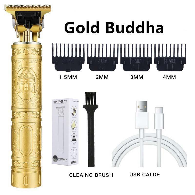 Профессиональная электрическая машинка для стрижки волос с коробкой для мужчин, USB аккумуляторная машинка для стрижки волос, мужская электробритва, триммер для волос, машинка для стрижки бороды