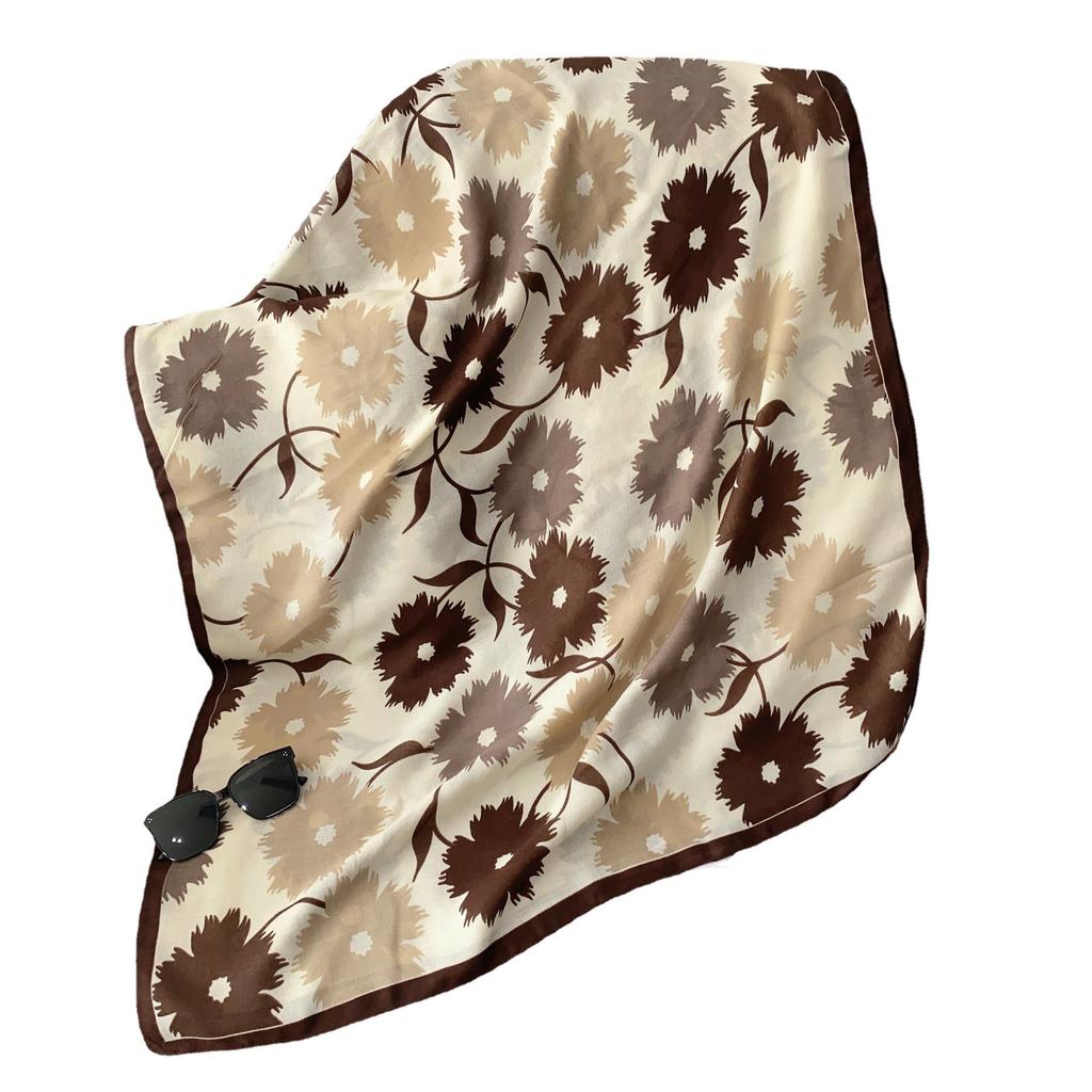 2024 Four Seasons Универсальный тонкий хлопок и пенька солнцезащитный шелковый шарф шаль двойного назначения внешний кондиционер защита шеи в помещении