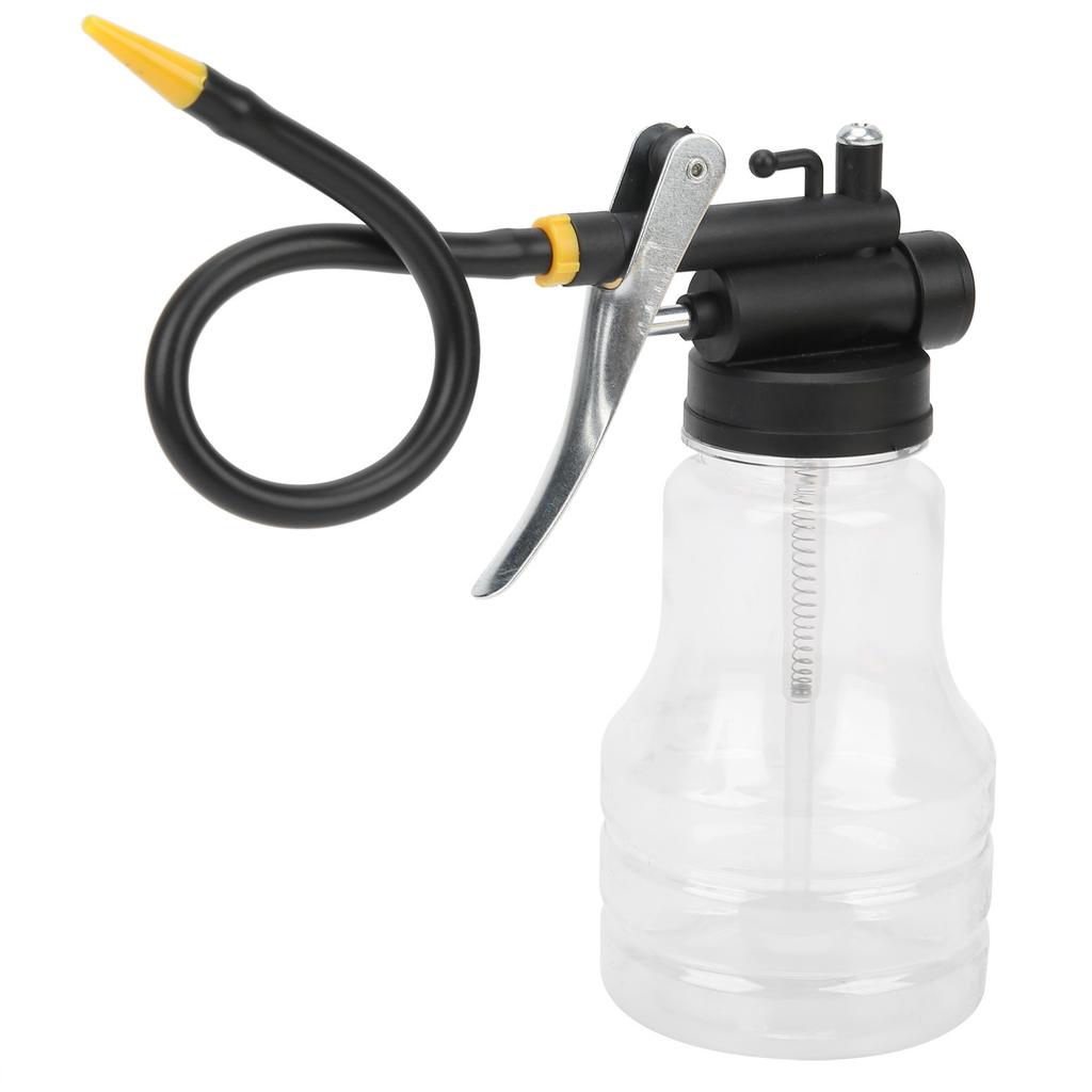 Machine Oil Pot High Pressure Home Manual Transparent Oiler Filling Equipment 250mlLong Tube