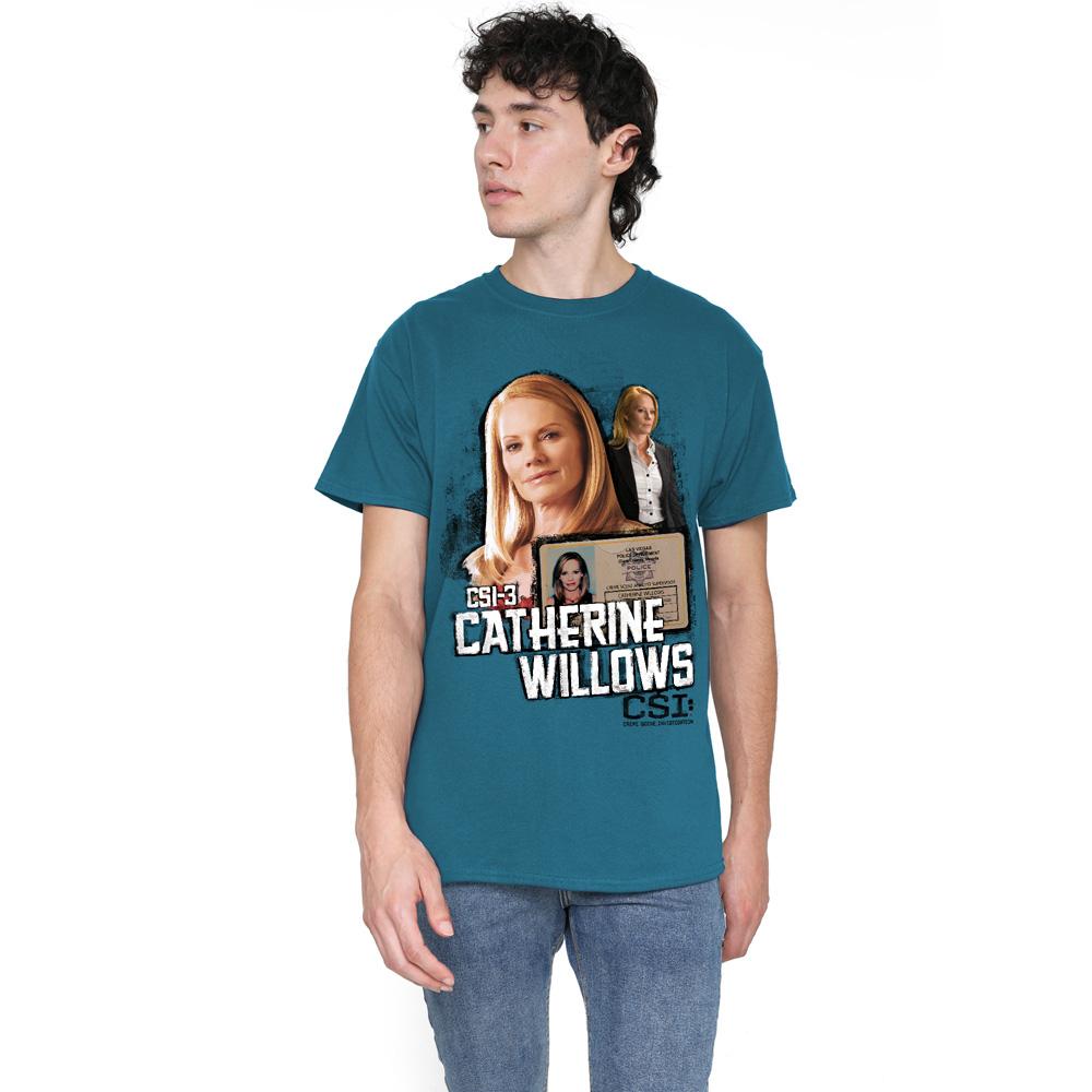 CSI Mens Catherine Willows T-Shirt