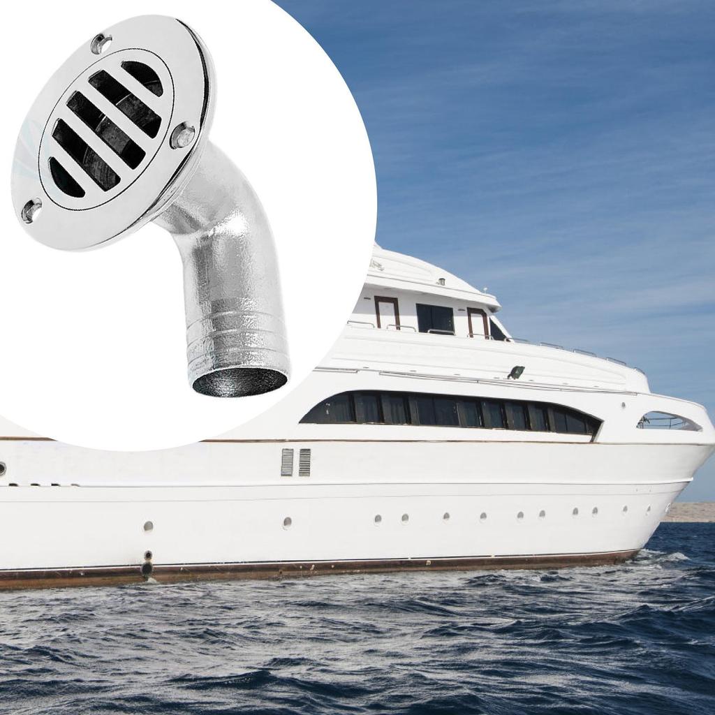 Marine Boat Floor Drain Accessories Professional Efficient Stainless Steel