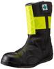 Rubber Industries Safety Shoes for High Places JIS Standard Miyajima Tobi Short Boots with High Brightness Reflective M208 Reflective Yellow Black JP