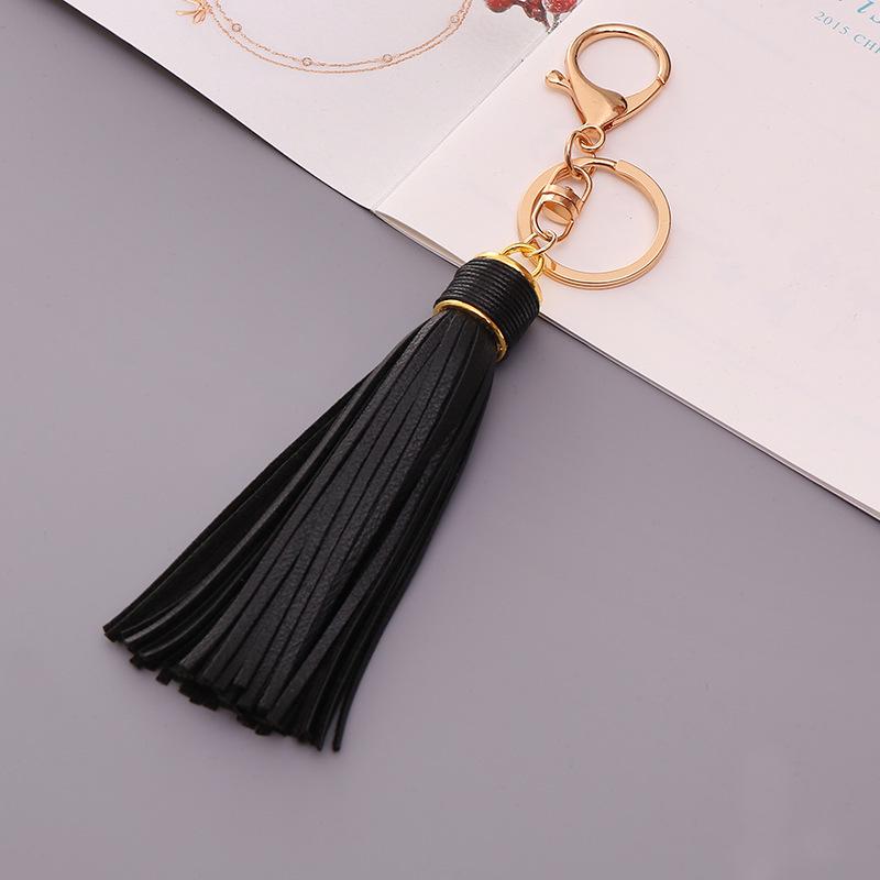 Автомобильный брелок с кожаной кисточкой-подвеской - модные креативные аксессуары для сумок своими руками