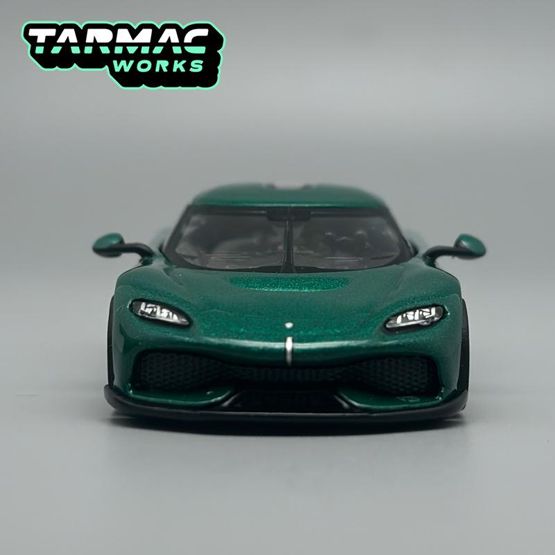 TW 1:64 Tarmac Works Koenigsegg Gemera Green Alloy Car Model