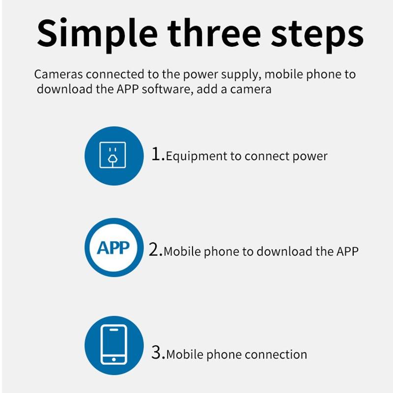 Наружная камера видеонаблюдения с двойным объективом 4K, домашняя камера видеонаблюдения, беспроводная Wi-Fi IP-камера, поддержка двустороннего аудио, встроенный микрофон