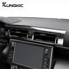 Настоящее жесткое углеволокно для Subaru BRZ Toyota GR86 2025 2025 2025 2025 Крышка воздуховыпускного отверстия центральной консоли Отделка интерьера для леворульного автомобиля