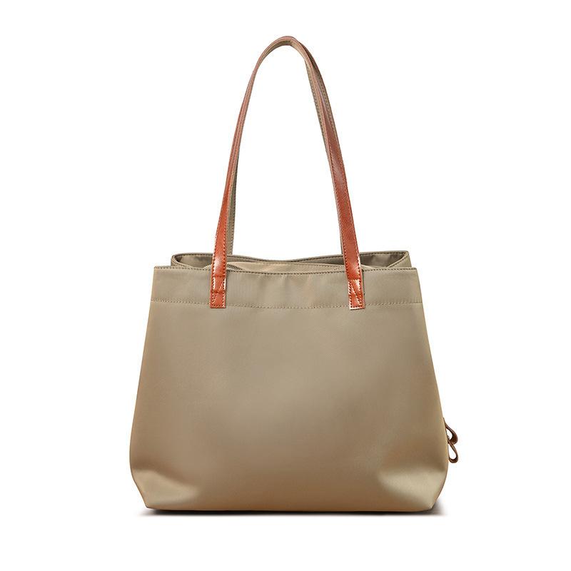 Новая женская сумка, повседневная сумка-тоут большой вместимости из нейлона и ткани Оксфорд, легко сочетающаяся, на плечо, модная холщовая сумка