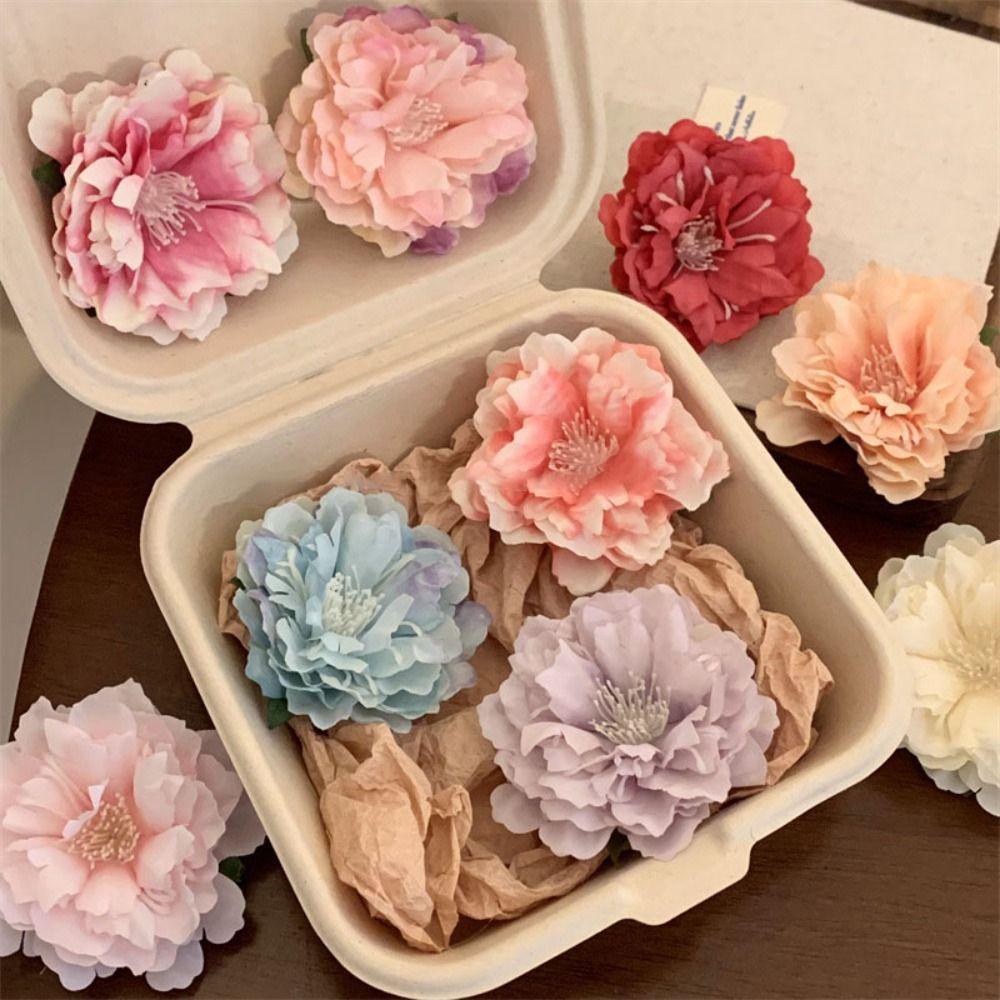 Headwear Flower Hair Clips French Style Hair Clip Hair Accessories Hair Claws  Sand