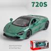 1:32 Scale McLaren 720S Alloy Sports Car Model Diecast Toy Vehicles Metal Simulation Sound Light Model Collection Children Gifts