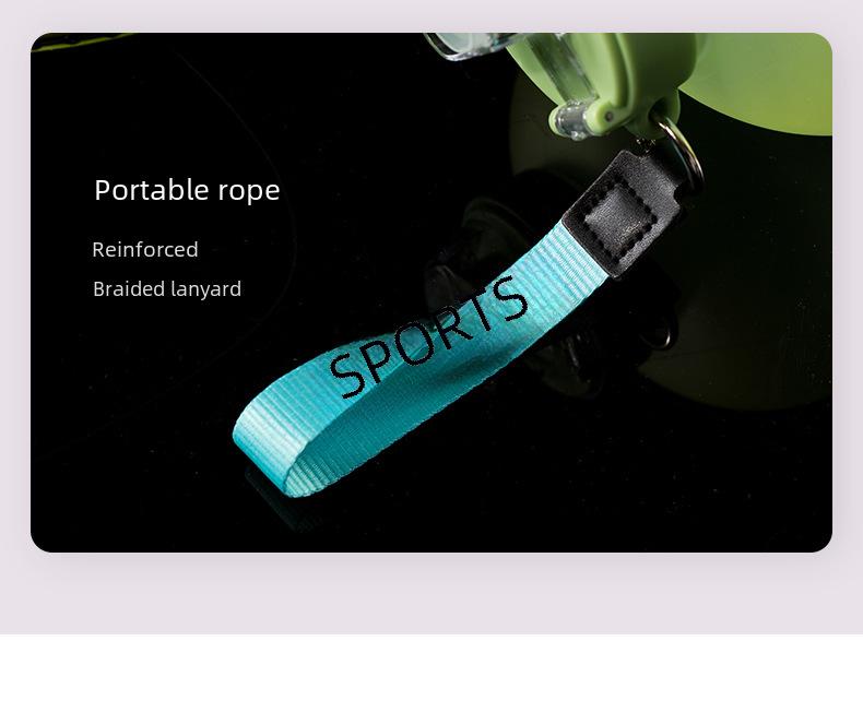 Спортивная бутылка для воды Gradient Summer 2023: Большая емкость, портативный, популярный дизайн