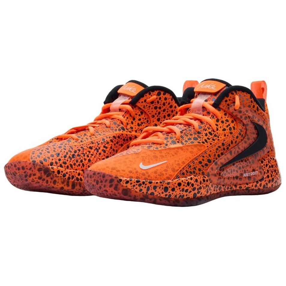 Nike React HyperSet Slip Resistant Abrasion Resistant Mid top Volleyball Shoes Men's Orange FV3687-900