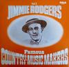 Виниловая пластинка ДЖИММИ РОДЖЕРС - Знаменитые создатели кантри-музыки - Джимми DPM2047 RCA Victor 1973 Великобритания Фолк Б/У