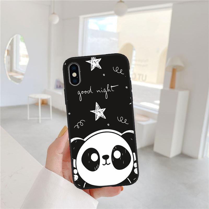 PP16 Мультяшный чехол-панда для Samsung Galaxy A11 A12 A13 A15 A52S A53 A55 A56 A70 A71 A72 A73 F06 F16 F56 S10 Plus S10e
