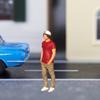 Фигурка человека 1/64 DIY Поделки Коллекционные Модная Мини-фигурка Ручная роспись для Диорамы