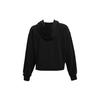 Under Armour Sweatshirts Women's Black Hooded Moderate Regular Unisex 1361059-001