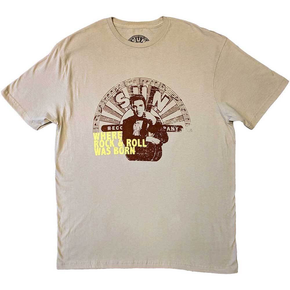 Sun Records Elvis Where RR Was Born T-Shirt Neutral New